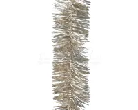 Guirlande Lametta 270cm Ø7cm Parel - thumbnail