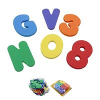 SET FOAM LETTERS AND NUMBERS - thumbnail