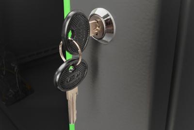 Digitus DN-19 09U-6/6-EC-SW rack 9U Wandrek Zwart Digitus DN-19 09U-6/6-EC-SW rack 9U Wandrek Zwart