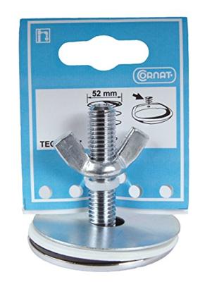 Cornat Afdekplaatje 52Mm + Vleugelmoer Ch - TEC319597