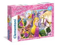 Clementoni supercolor maxi legpuzzel Disney Princess 24 stukjes - thumbnail