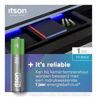 itson itsRECHARGE Oplaadbare AAA batterij (potlood) NiMH 1.2 V 8 stuk(s) - thumbnail