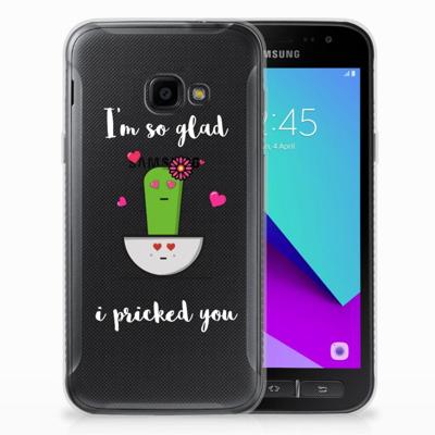 Samsung Galaxy Xcover 4 | Xcover 4s Telefoonhoesje met Naam Cactus Glad Samsung Galaxy Xcover 4 | Xcover 4s Telefoonhoesje met Naam Cactus Glad