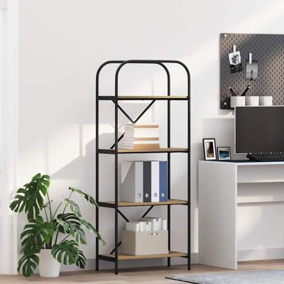 Boekenkast artisanaal eikenkleurig 60 x 30 x 146 cm Boekenkast artisanaal eikenkleurig 60 x 30 x 146 cm