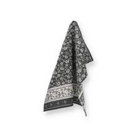 Bunzlau Castle Bunzlau Castle theedoek Dragonfly Black 65x65 - thumbnail