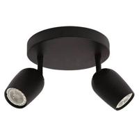 Freelight Spot Trova 2 lichts Ø 20 cm zwart - thumbnail