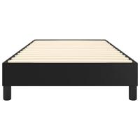Boxspringframe kunstleer zwart 100x200 cm - thumbnail