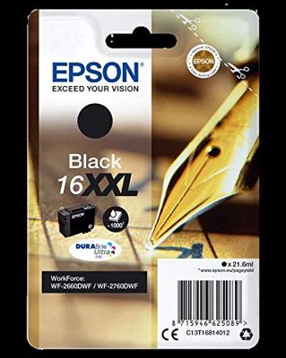Epson Singlepack Black 16XXL DURABrite Ultra inkt