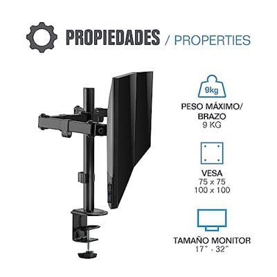 TV houder iggual IGG318287 17"-32" TV houder iggual IGG318287 17"-32"