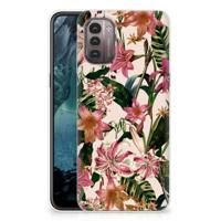Nokia G21 | G11 | TPU Case | Flowers - thumbnail