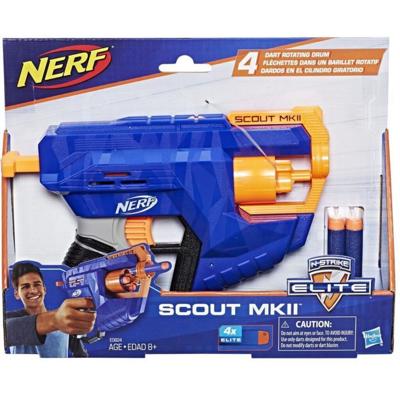 Nerf n-strike elite scout mkii + 4 darts