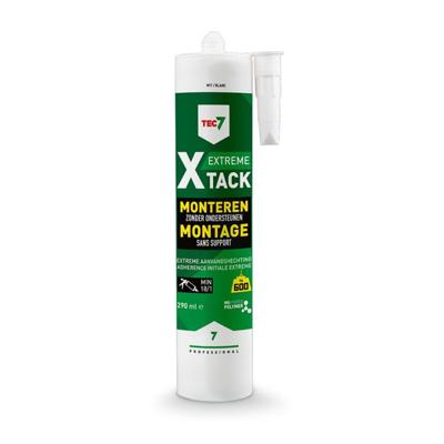 Tec7 X-Tack patroon Snelle montagekit 290ml Wit - 534525000