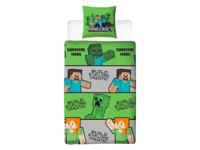 Kinder dekbedovertrek 140 x 200 cm (Minecraft) - thumbnail