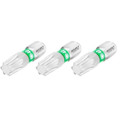 HAZET Bit 2223N-T40/3 · 1/4 inch (6,3 mm) zeskant massief · Binnen-TORX®-profiel · 3-delig · SW T40 HAZET Bit 2223N-T40/3 · 1/4 inch (6,3 mm) zeskant massief · Binnen-TORX®-profiel · 3-delig · SW T40