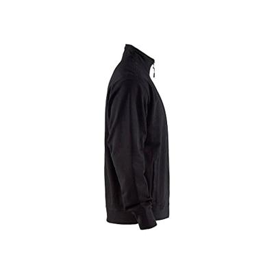 Blåkläder Sweatshirt met Rits 33711158 | Zwart | Maat XXL - 00.183.018.08