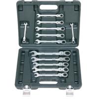 Hofftech Flex Ringratel - Steeksleutelset - 12 delig met Koffer - thumbnail