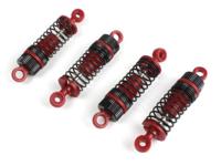 Maverick RC - Shock Absorber Set Red/4pc (MV150519) - thumbnail