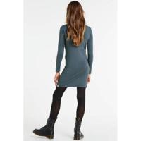 LOOXS 10sixteen jurk met kraagje grijs - thumbnail