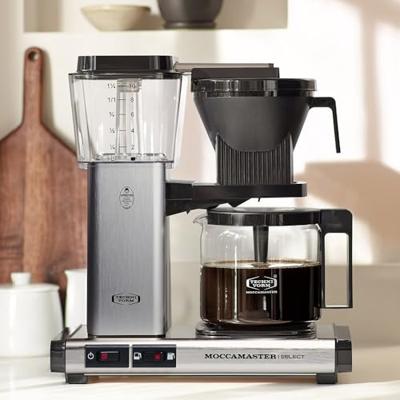 Moccamaster KBG SELECT Koffiefilter apparaat Grijs