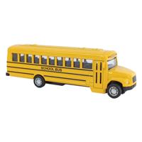2-Play amerikaanse schoolbus pull back - 14cm - thumbnail