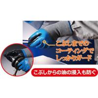 Showa handschoenen - S-TEX 376 - maat M - blauw - nitril - thumbnail