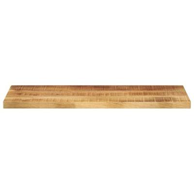 Tafelblad rechthoekig 70x20x2,5 cm massief ruw mangohout