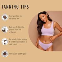 St. Moriz Zelfbruiningshandschoen 1 Stuks - thumbnail