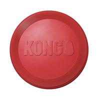 KONG Flyer, robuuste hondenfrisbee van natuurlijk rubber, voor kleine honden - thumbnail