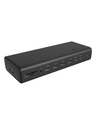 ICY BOX ib-dk7401-cu31 17-in-1 dockingstation (zwart)