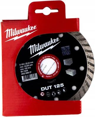 Milwaukee Diamantdoorslijpschijven DUT DUT 125 mm 1 st - 4932399527