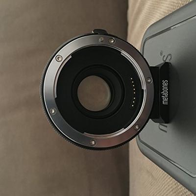 Metabones Speed Booster (Canon EF naar Blackmagic BMPCC MFT)