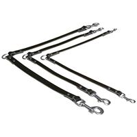 TRIXIE HONDENRIEM KOPPELLIJN BASIC LEER ZWART 30X1 CM - thumbnail