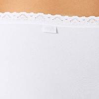 Dames 24/7 kanten midi heup slip - Natural Katoen - 46 - Wit | Dames slip - Onderbroek - Ondergoed - 46 - Onderbroek - Ondergoed - 46 - Onderbroek - thumbnail