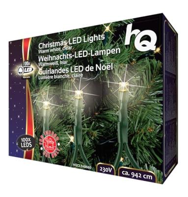 Kerstverlichting voor in de boom 100 LED warm wit 2.1W