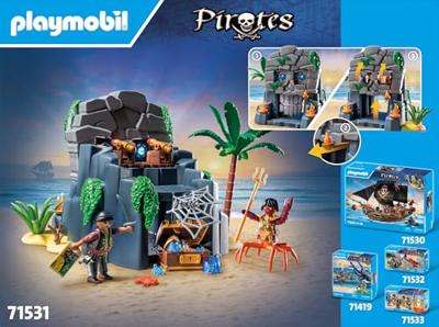 PLAYMOBIL Pirates Doodshoofdeiland 71531