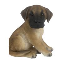 Esschert Design Duitse Dog Pup Zittend tuinbeeld - thumbnail