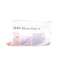 Microfine Ins.spuit 0,5ml 30g 8mm 10 324825 - thumbnail