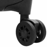 VidaXL Koffer met slot zwart 34 x 23 x 55.5 cm abs kunststof - thumbnail