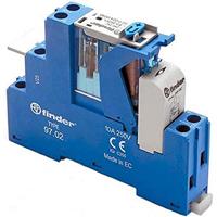 Finder 4C.02.9.024.0050 Relaismodule Nominale spanning: 24 V/DC Schakelstroom (max.): 8 A 2x wisselcontact 1 stuk(s) - thumbnail