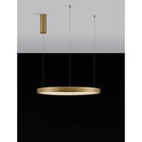 Lyora Ronde hanglampPerrine goud Ø 60cm - 9345619 - thumbnail