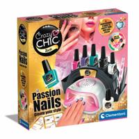 Clementoni crazy chic passion nails nagelset - thumbnail