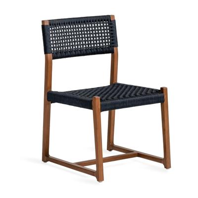 Jesper Home Tuinstoel 'Kuwana' Amber Teakhout, kleur Indigo