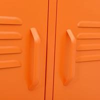 VidaXL Tv-meubel 105x35x50 cm staal oranje - thumbnail