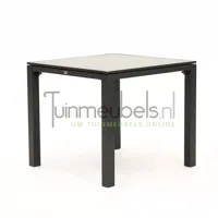 Tuintafel Romane vk keramiek grijs L80B80 cm - thumbnail