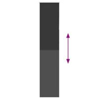 Rolgordijn verduisterend 40x210cm stofbreedte 35,7 cm polyester - thumbnail