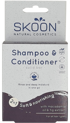Skoon Shampoo & Conditioner Bar 2 in 1