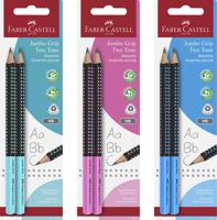 Faber Castell Potloodset - 2 stuks - Jumbo met grip - Hardheid B - thumbnail