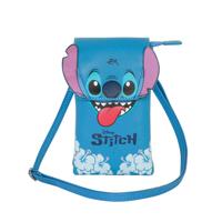 Lilo & Stitch Phone Bag Tongue Blue - thumbnail