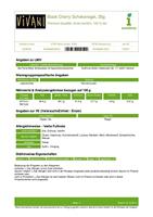 Black cherry vegan Chocolate To Go - 35 gram - thumbnail