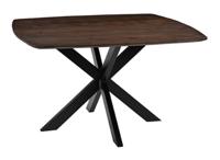 LABEL51 Eetkamertafel Blake - Espresso - Mangohout - 140x140 cm - thumbnail